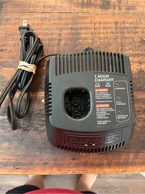 Craftsman 1 Hour Charger - Black and Red Label